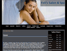 Tablet Screenshot of felisalonspa.com